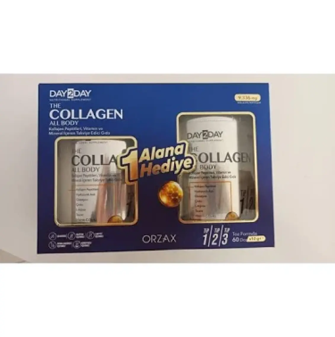 Day2Day All Body Collagen Toz Form 2x300 g