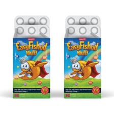 Easyvi̇t Easyfishoil Multi  Çiğnenebilir 30 Jel Tablet 2'li Paket