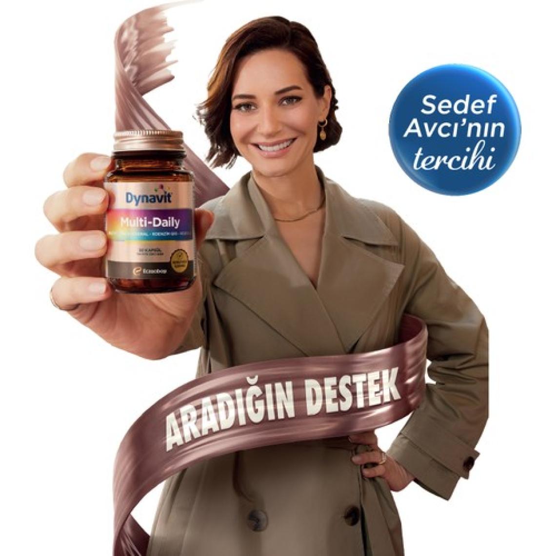 Dynavit Multi-Daily 30 Kapsül - 2'li Avantaj Paketi - Koenzim Q10, Rhodiola, Multivitamin ve Multimineral