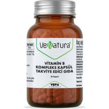 Venatura Vitamin B Kompleks Kapsül Takviye Edici Gıda