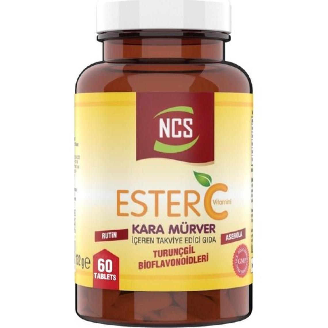 Ncs ® Ester C Vitamini 1000 Mg Kara Mürver 60 Tablet Vitamin C