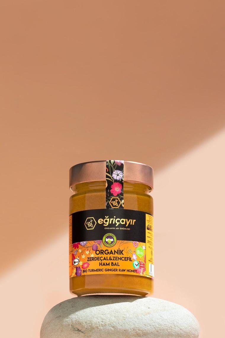 Organik Zerdeçal & Zencefil Ve Ham Bal Karışımı 415 Gr
