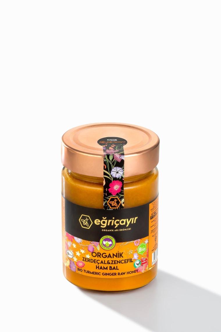 Organik Zerdeçal & Zencefil Ve Ham Bal Karışımı 415 Gr