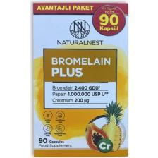 Naturalnest Bromelain Plus 90 Kapsül