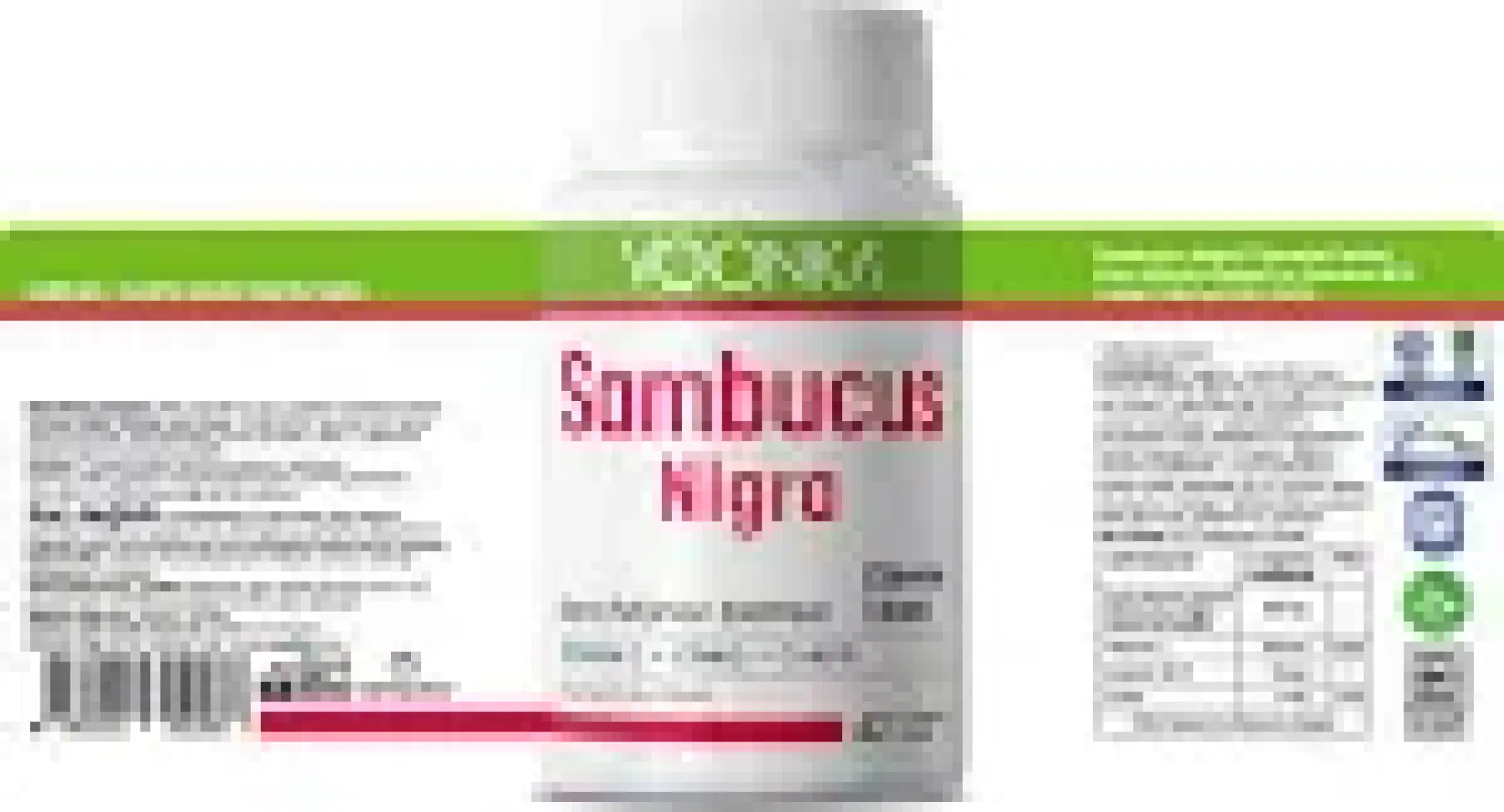 Voonka Voonkasambucus Nigra 42 Çiğneme Tablet
