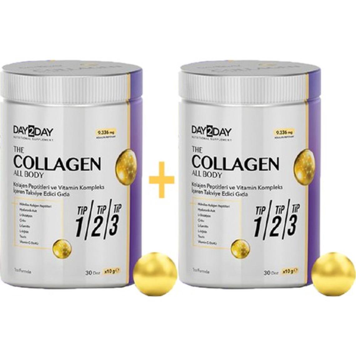 Day2Day All Body Collagen Toz Form 2x300 g