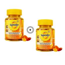Supradyn Kids Multivitamin Ve Mineral Içeren Çiğnenebilir 60 Tablet 2 Adet