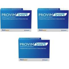 Wellcare Provim Shape Probiyotik Mikroorganizma Içeren Takviye Edici Gıda 30 Kapsül 3 Al 2 Öde