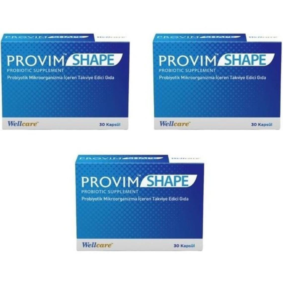Wellcare Provim Shape Probiyotik Mikroorganizma Içeren Takviye Edici Gıda 30 Kapsül 3 Al 2 Öde