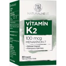 Naturalnest Vitamin K2 30 Kapsül