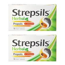 Strepsils Herbal Propolis Aromalı 16 Pastil 2 Adet