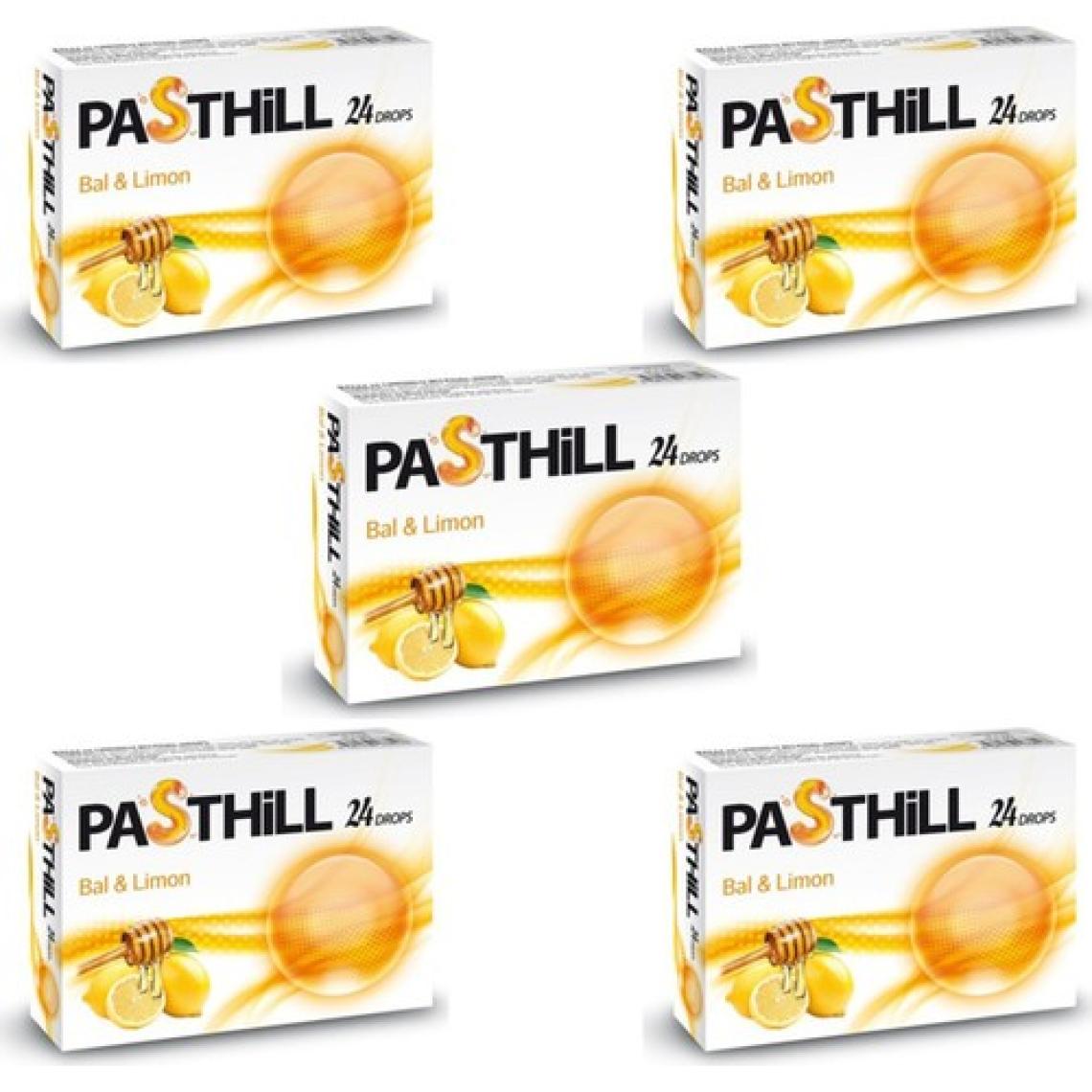 Ledapharma Pasthill Bal Limon 24 Drops - Pastil x 5 Adet