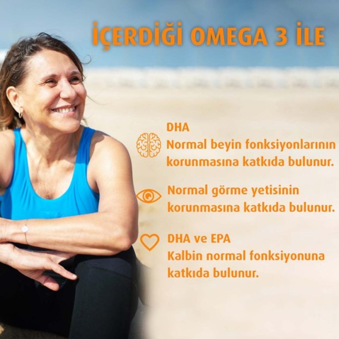 Pharmaton 50 Plus 60 Kapsül - Omega 3, Multivitamin ve Mineraller