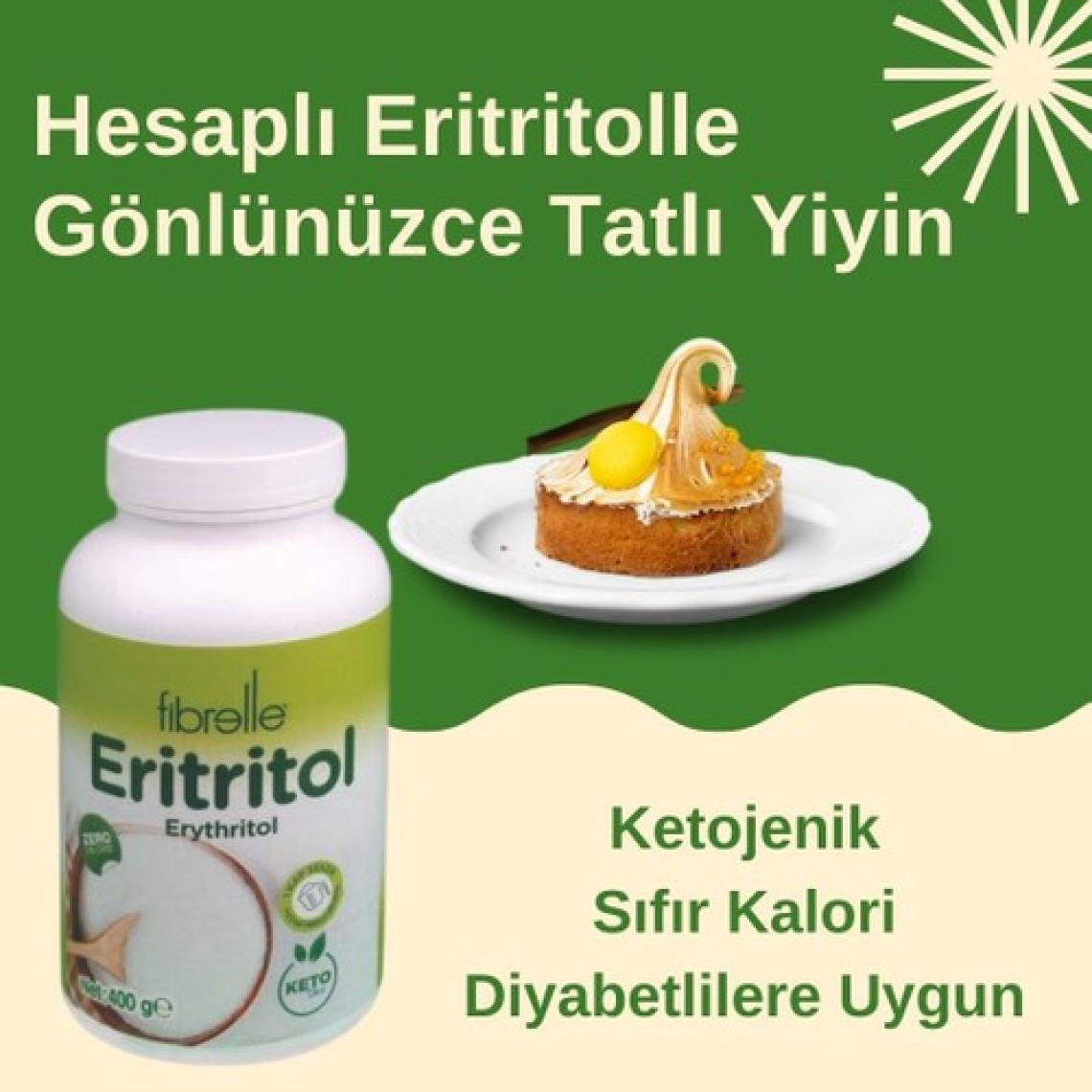 Fibrelle Eritritol 400 G Şişe