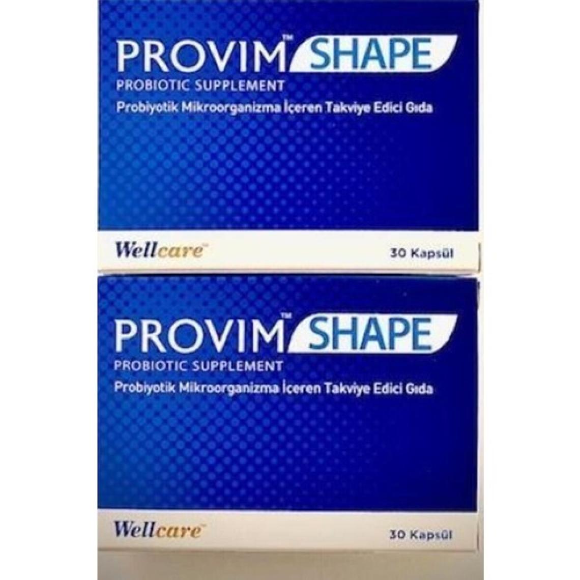 Wellcare Provim Shape Probiyotik 30 Kapsül*2 Adet