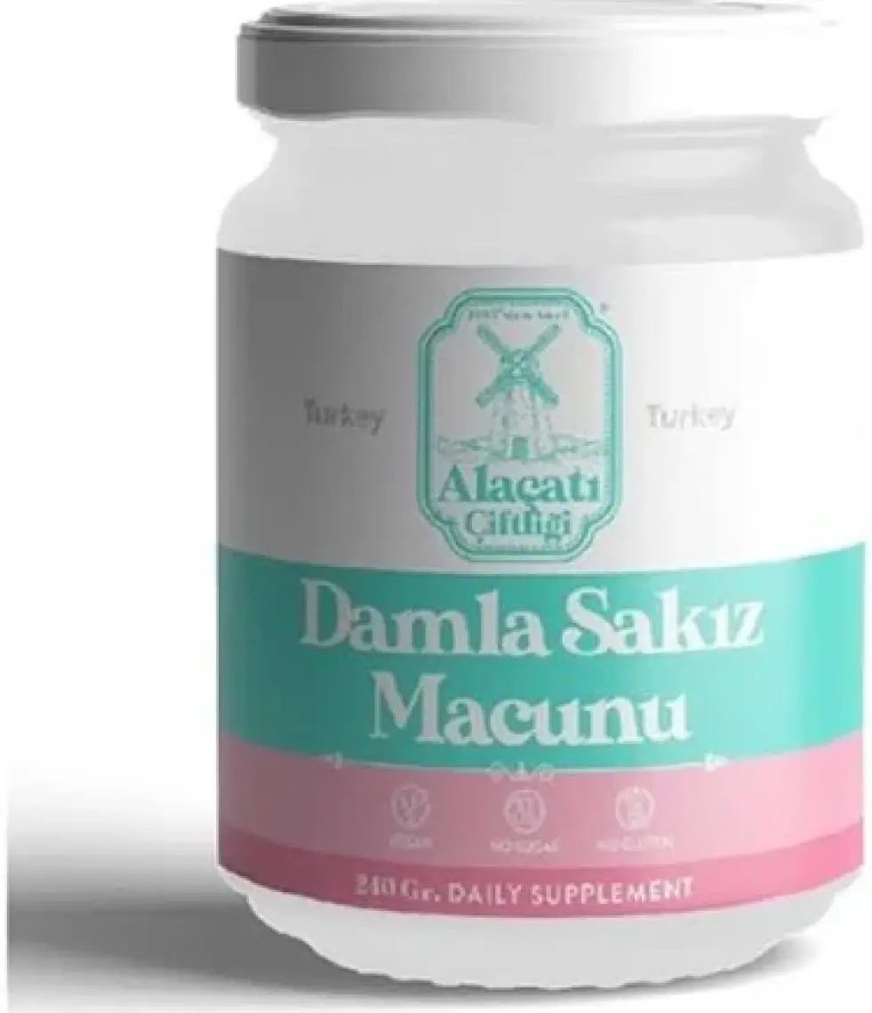 Alaçatı Değirmeni Damla Sakızı Macunu 240 Gr