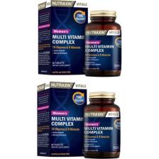 Nutraxin Women's Multi Vitamin Complex 60 Tablet X2 Adet