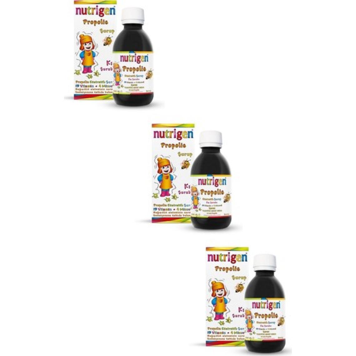 Nutrigen Propolis Şurup 200 Ml*3 (3'lü Ekonomik Paket)