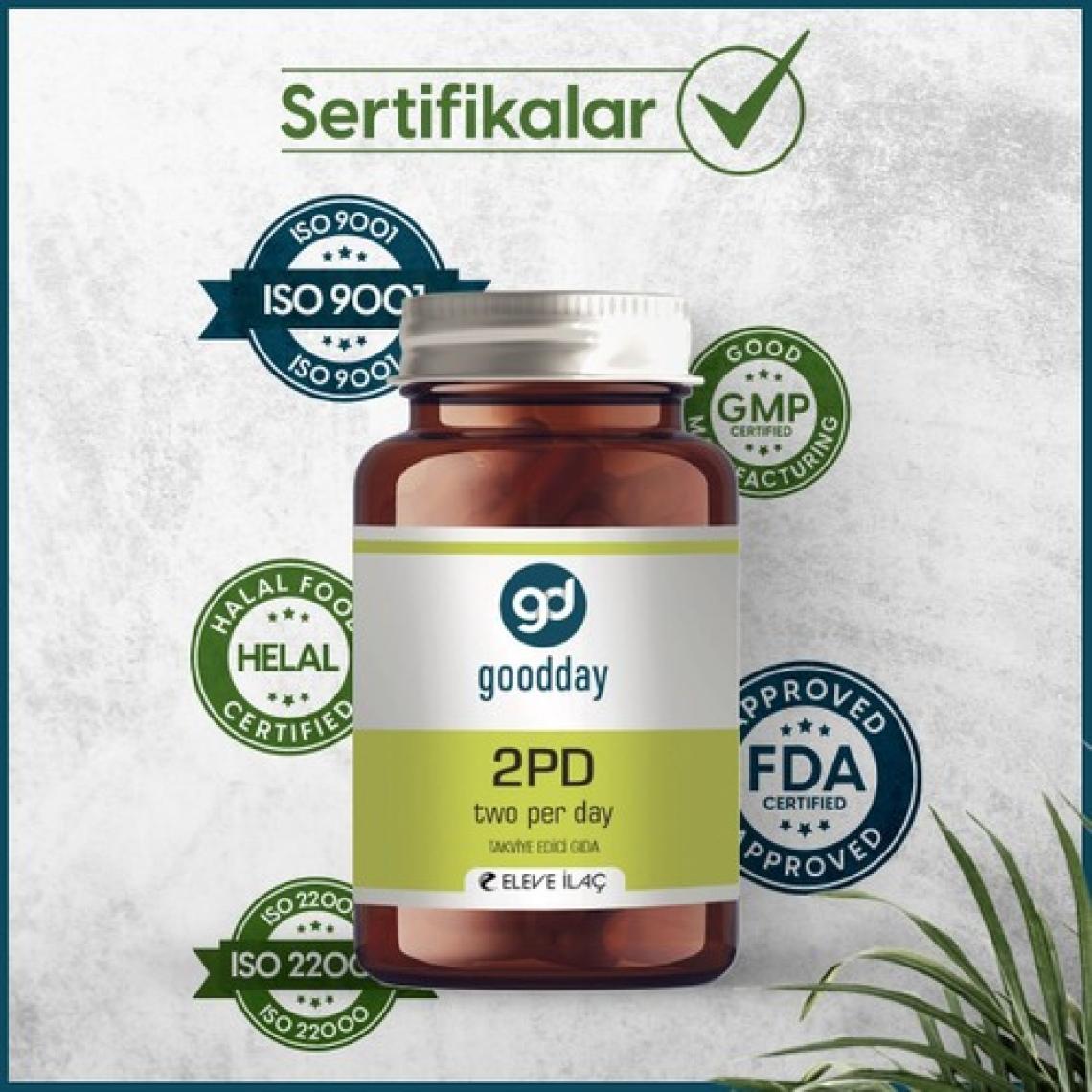 Goodday 2Pd (Two Per Day) 60 Kapsül Takviye Edici Gıda
