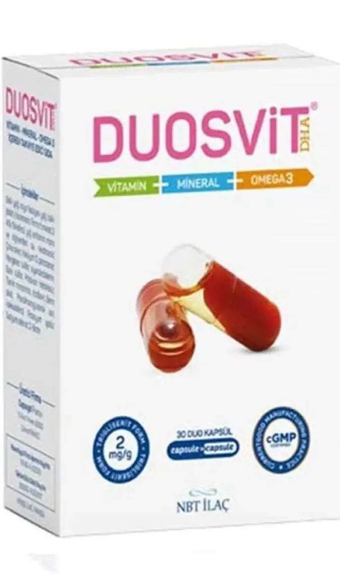 Nbt Ilaç Duosvit Dha 30 Kapsül