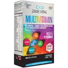 Zade Vital Multivitamin 30 Bitkisel Kapsül