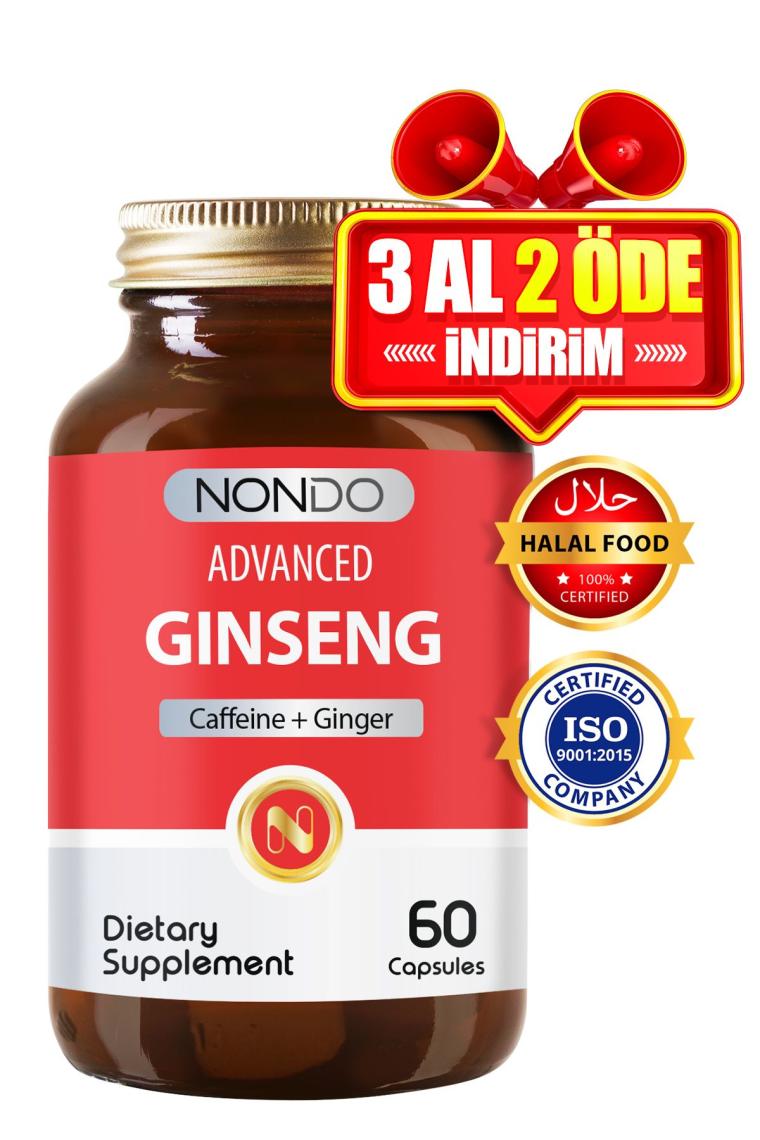 Nondo Advanced Ginseng 60 Kapsül