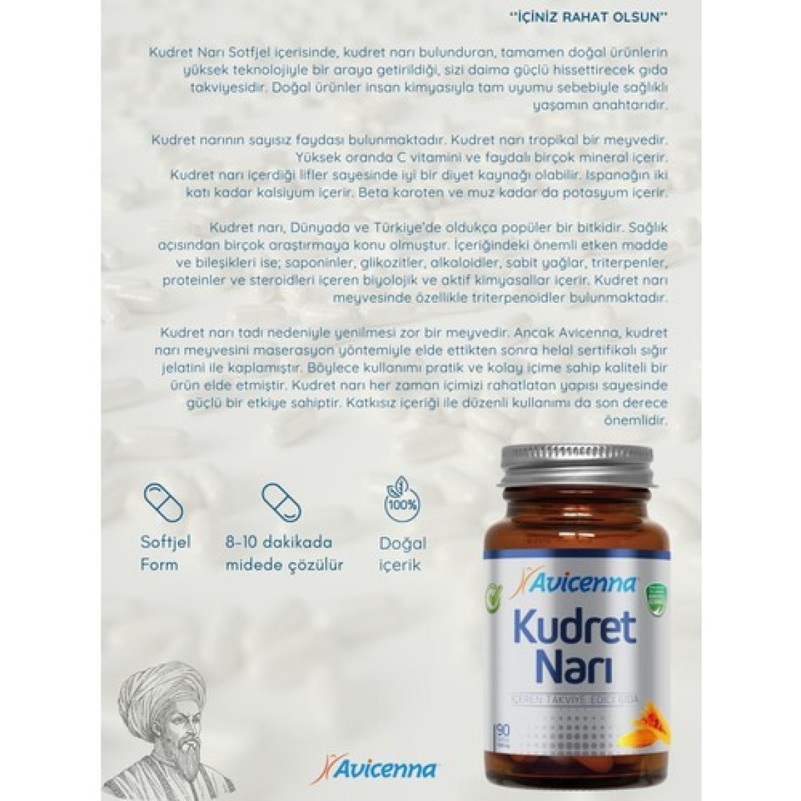 Avicenna Kudret Narı 90 Softgel Kapsül