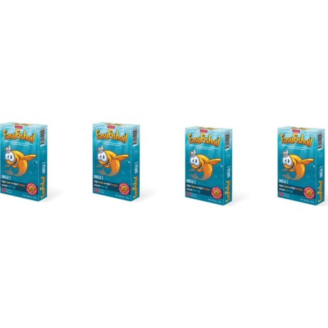 Easyvi̇t Easyfishoil Kids  Çiğnenebilir 30 Jel Tablet 4'lü Paket