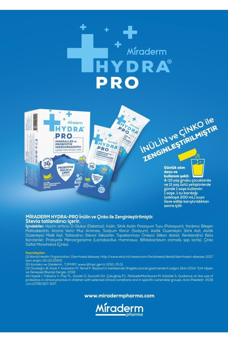 Miraderm Hydra Pro Mineraller Ve Probiyotik Saşe 10 Lu