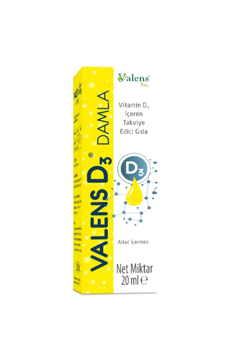 Valens D3 400 IU Damla 20 ml