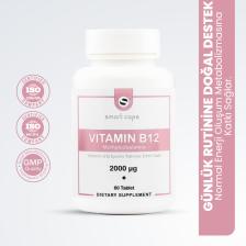 Smartcaps  Vitamin B12 2000 µg / 60 Tablet