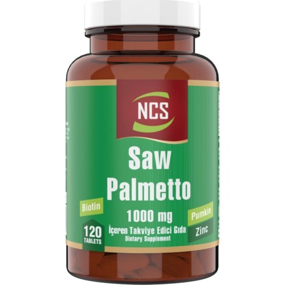 Ncs Saw Palmetto 1000 Mg Pumpkin Biotin Zinc Complex 120 Tablet