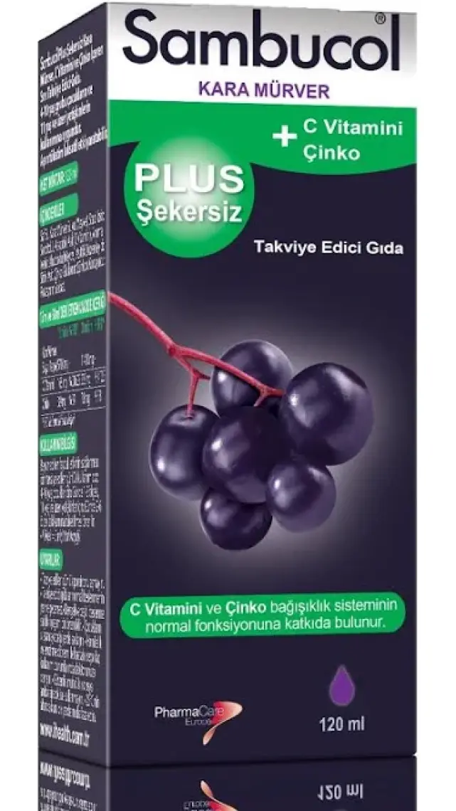 Sambucol Plus Karamürver 120 ml -