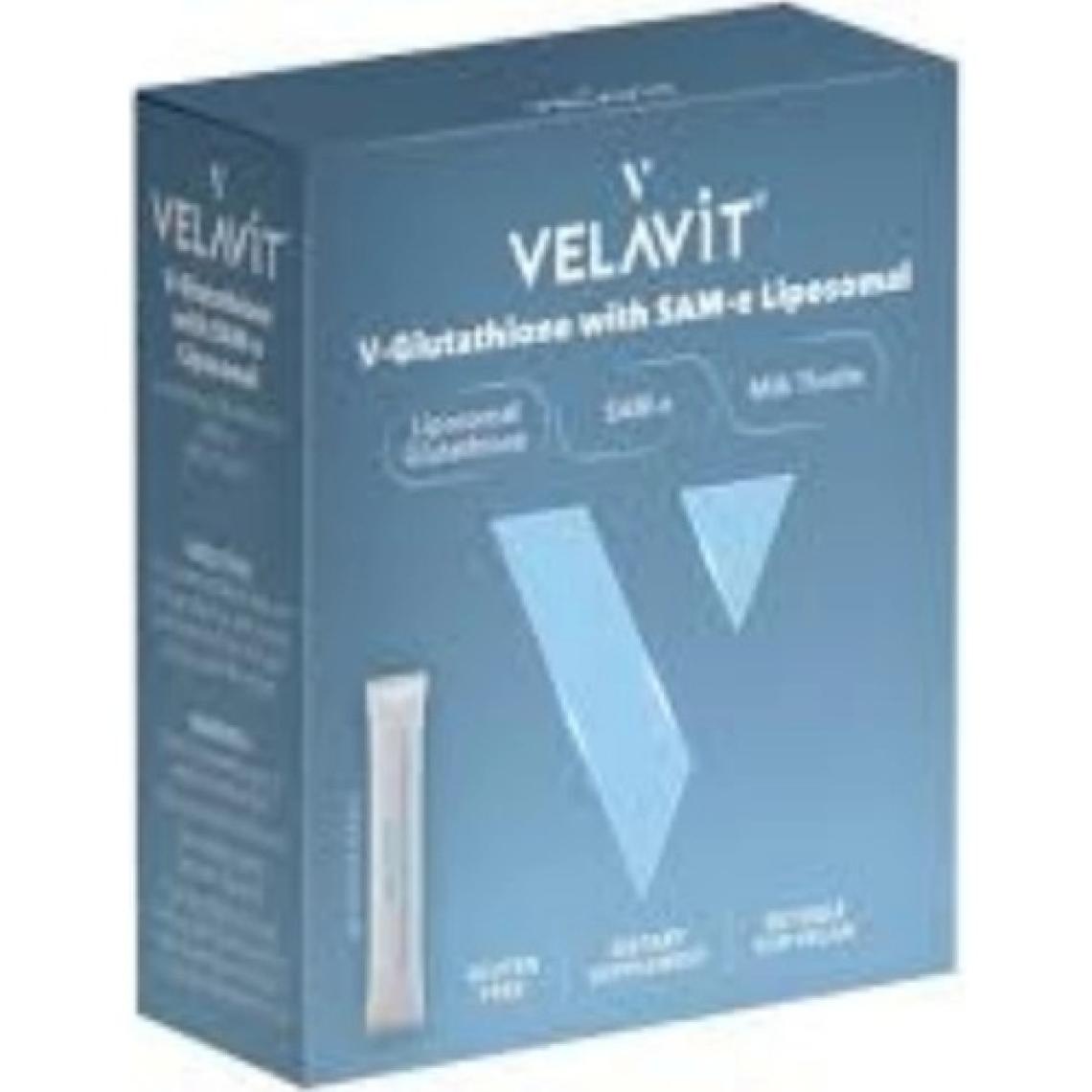 Velavit Longevity V-Glutathione With Sam-E Liposomal-Glutatyon Silimarin İçeren Takviye Edici Gıda 30 Saşe