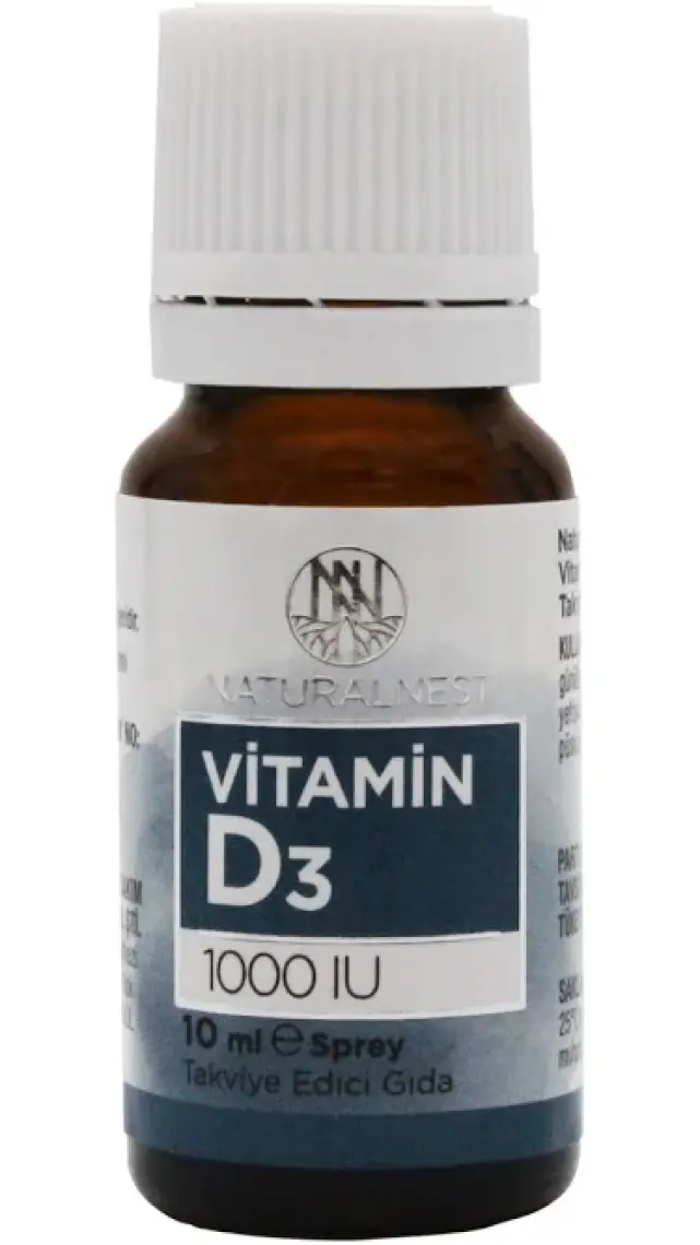 Naturalnest Vitamin D3 1000 IU 10 ml Sprey