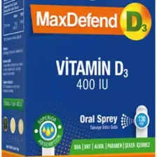Edis Pharma Maxdefend Vitamin D3 400IU Oral Sprey 20 ml