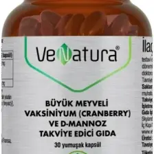 Venatura Cranberry ve D-Mannoz Takviye Edici Gıda