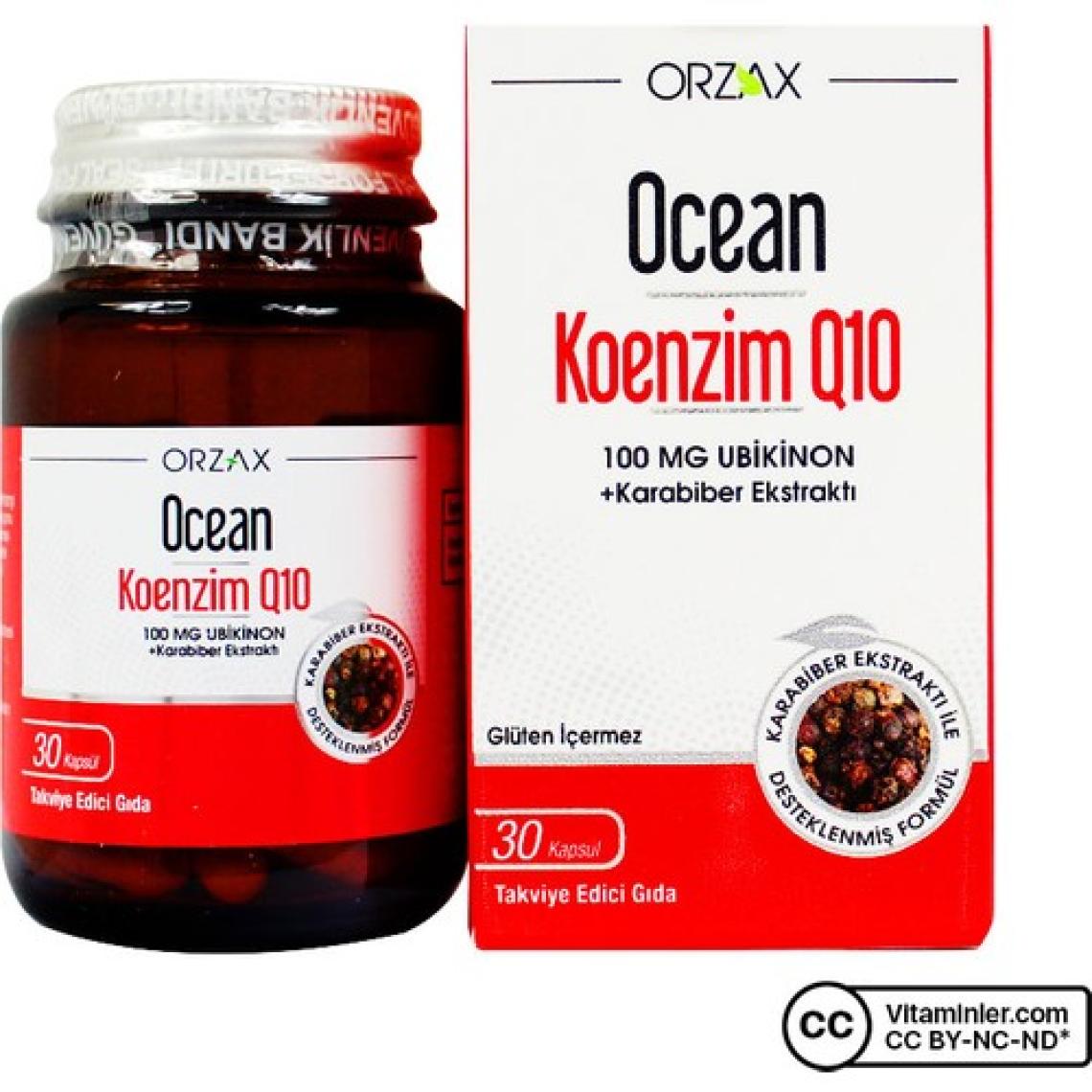 Ocean Koenzim Q10 30 Kapsül