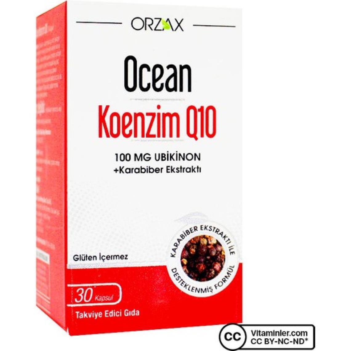 Ocean Koenzim Q10 30 Kapsül