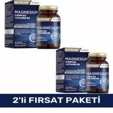 Nutraxin Magnesium Complex Vitamin B6 60 Tablet 2 Adet