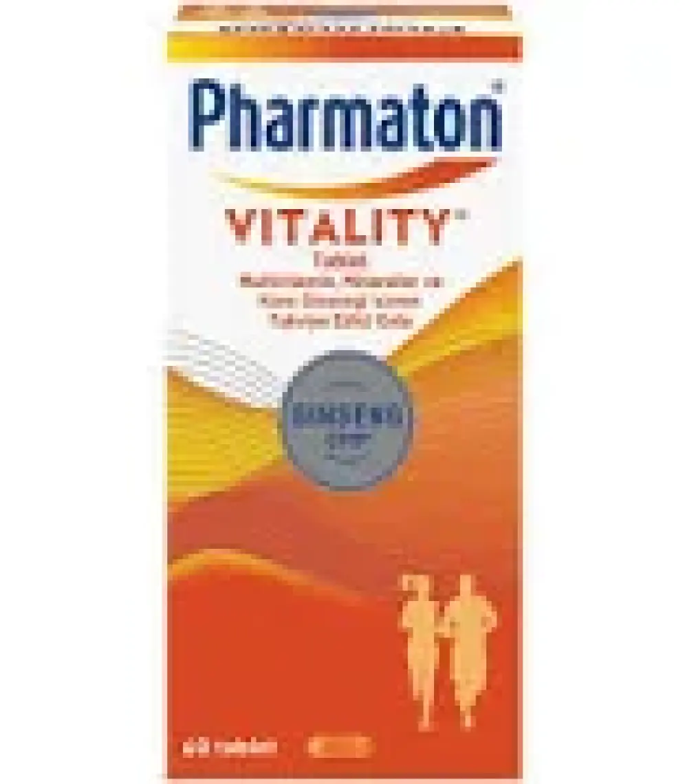 Pharmaton Vitality 60 Kapsül - Ginseng G115, Multivitamin Ve Mineraller