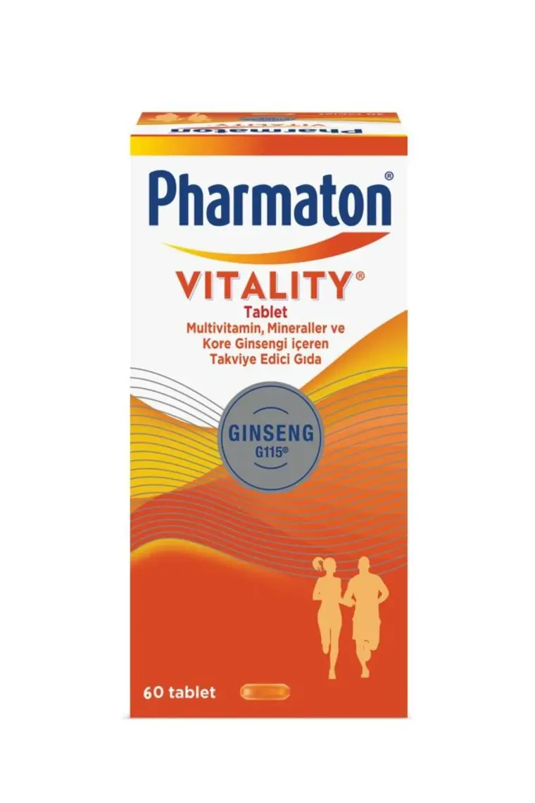 Pharmaton Vitality 60 Kapsül - Ginseng G115, Multivitamin Ve Mineraller