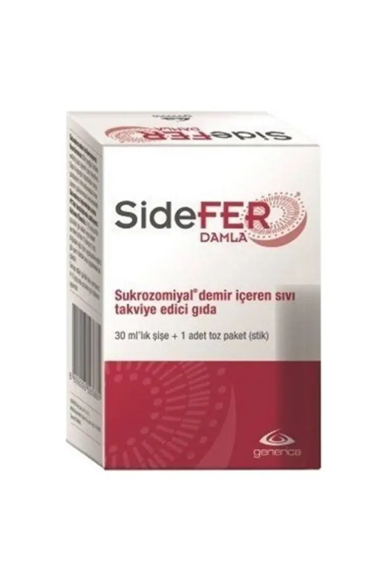 Sidefer Damla Takviye Edici Gıda 30 ml