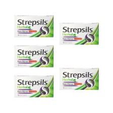 Strepsils Herbal Kara Mürver Aromalı 16 Pastil 5 Adet