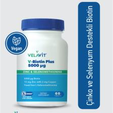 Velavit V-Biotin 5000 mg 60 Tablet