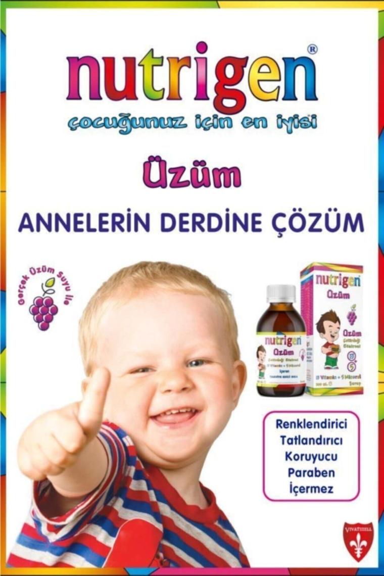 Nutrigen Üzüm Çekirdeği Ekstreli Vitamin Mineral Şurubu 200 Ml