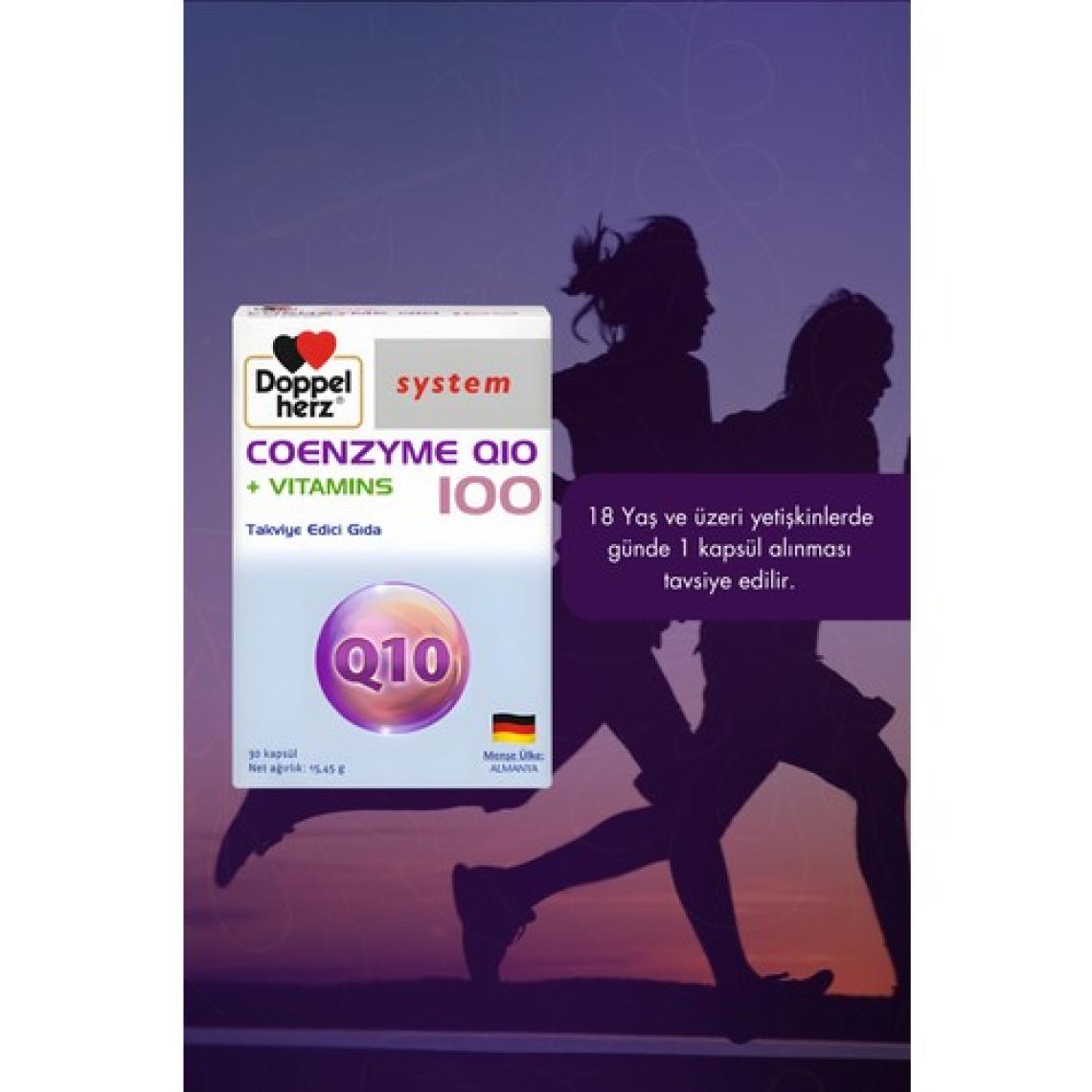 Doppelherz Q10 100 + Vitamins 30 Kapsül