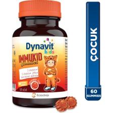 Dynavit Kids Immukid Gummies 60 Çiğnenebilir Gummy - C Vitamini, D Vitamini, Çinko, Kara Mürver Ekstresi