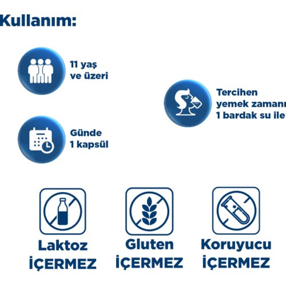 Dynavit Multi-Daily 30 Kapsül - Koenzim Q10, Rhodiola Ekstresi, Multivitamin ve Multimineral