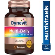 Dynavit Multi-Daily 30 Kapsül - Koenzim Q10, Rhodiola Ekstresi, Multivitamin ve Multimineral